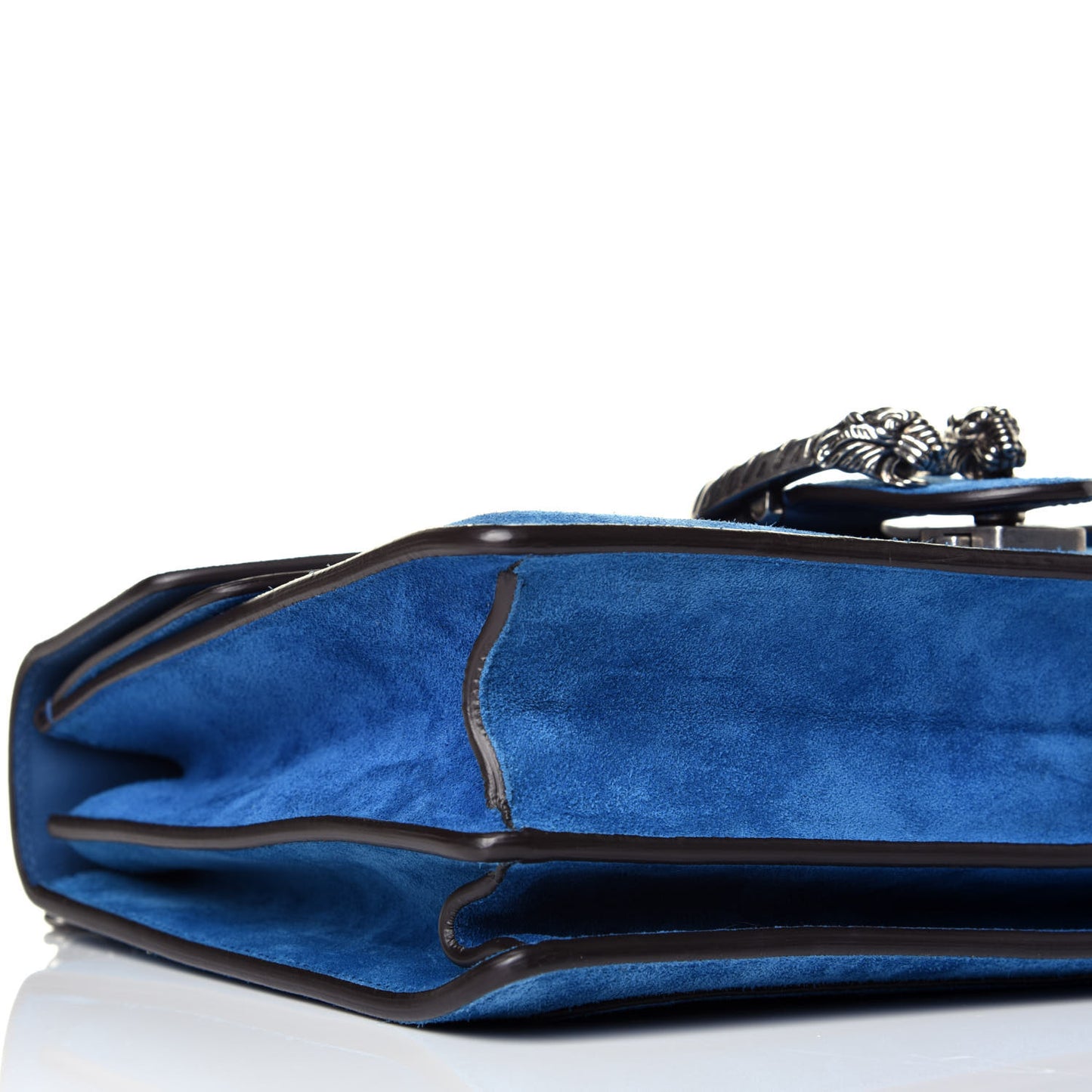 Suede Medium Dionysus Shoulder Bag Blue
