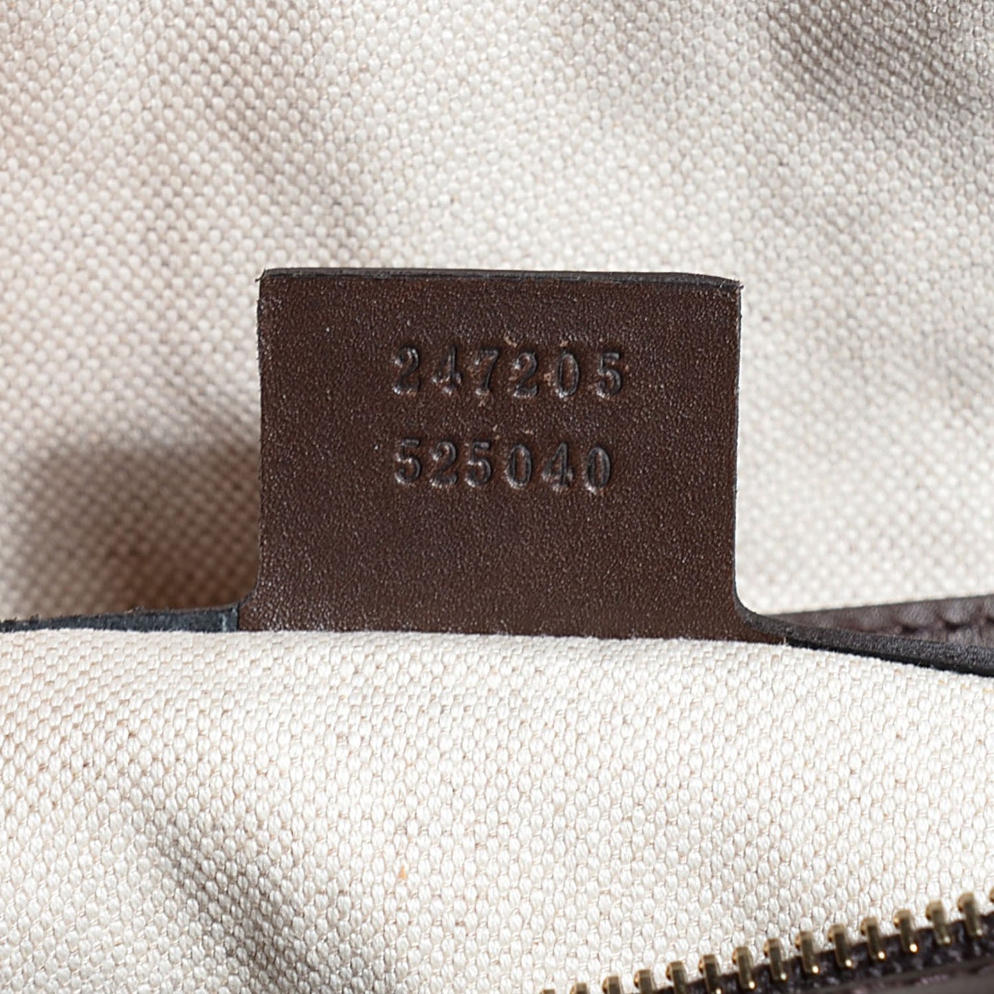 Monogram Vintage Web Medium Boston Dark Brown