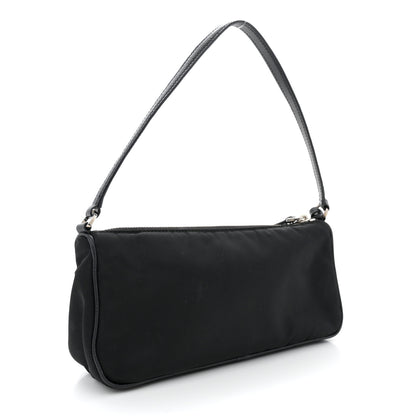 Prada Nylon Saffiano Mini Re-Edition 2005 Bag Black 3 of 12