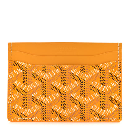 Goyard Goyardine Saint Sulpice Card Holder Yellow 1 of 7