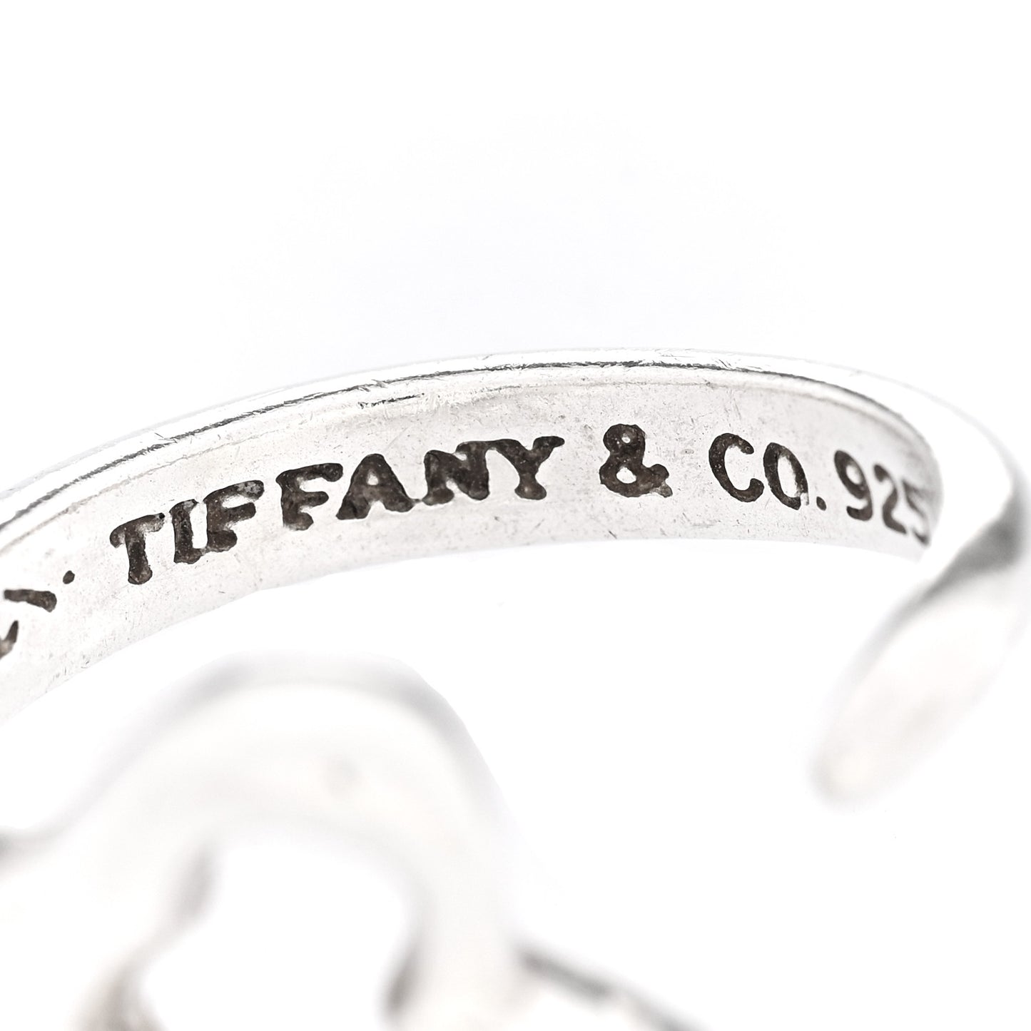 Sterling Silver Elsa Peretti Open Heart Ring 54 7