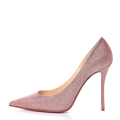 Christian Louboutin Glitter Tisse So Kate 120 Pumps 40.5 Poudre 1 of 12