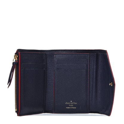 Louis Vuitton Empreinte Victorine Wallet Marine Rouge 5 of 7