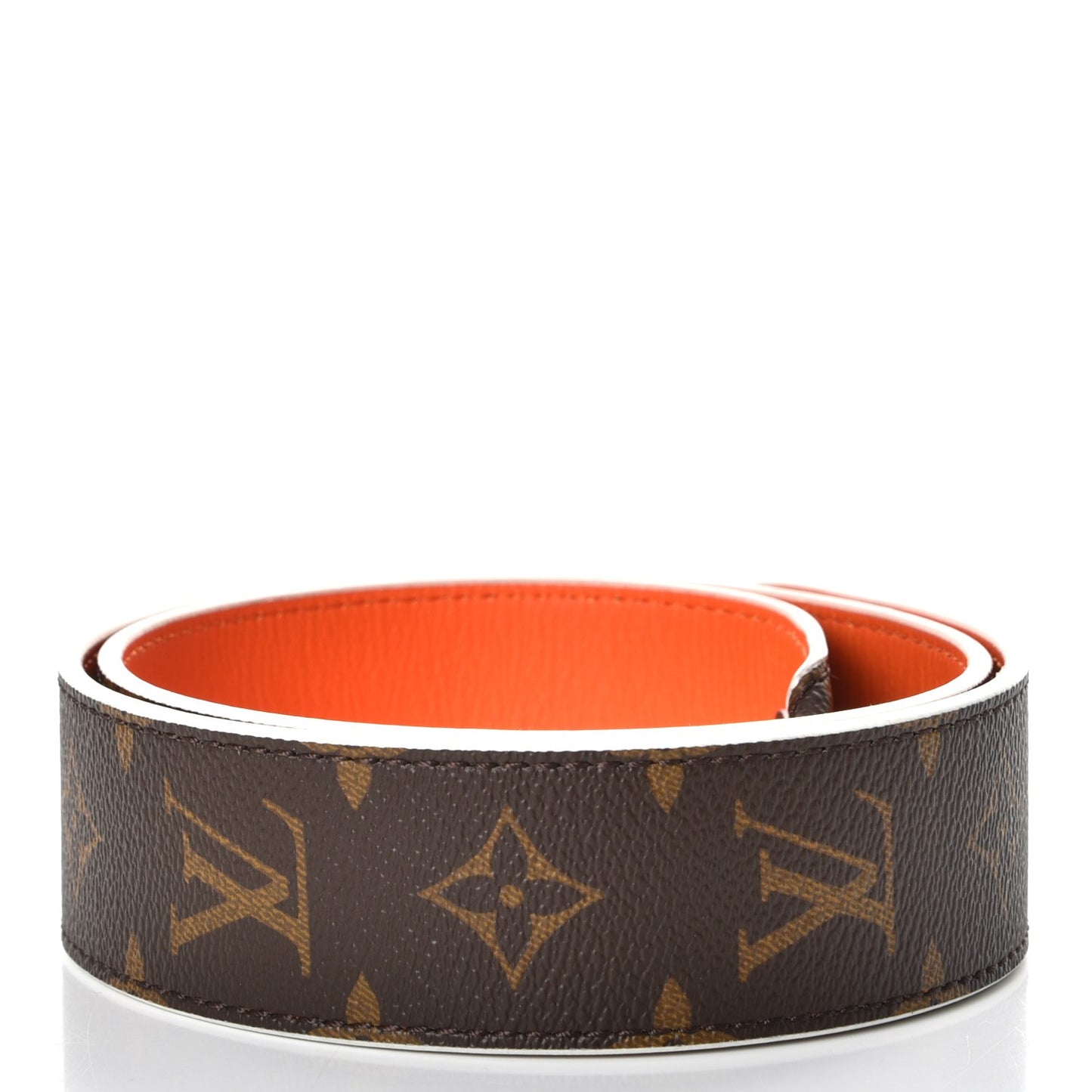 Monogram Bandouliere Shoulder Strap Orange