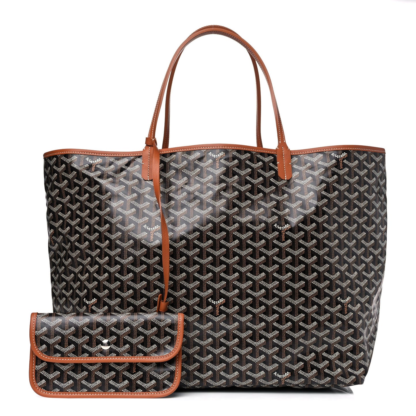 Goyardine Saint Louis GM Black Gold