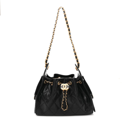 Chanel Caviar Quilted Mini Chanel 25 Handbag Black 1 of 11