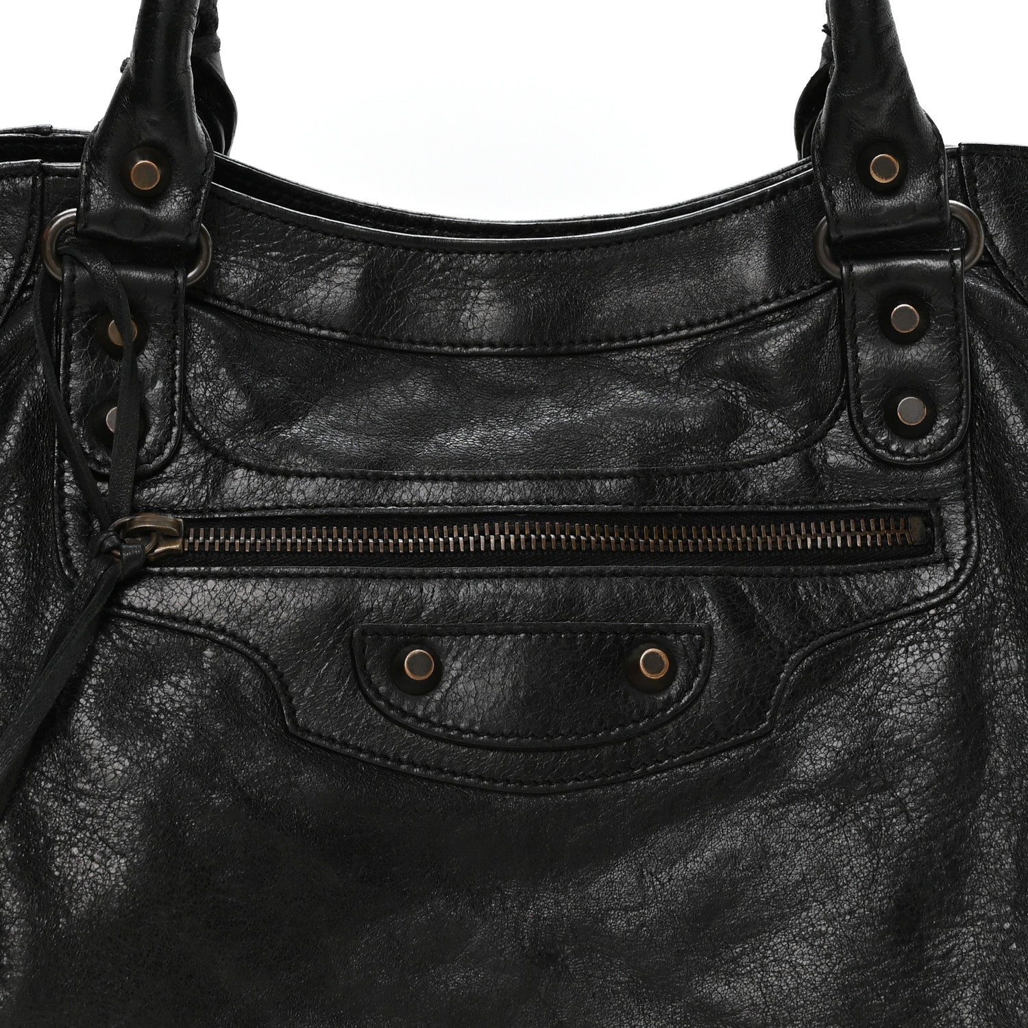 Balenciaga Agneau Classic Hardware Velo Black 8 of 10