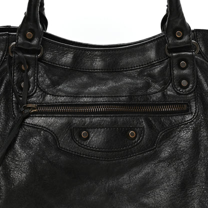 Balenciaga Agneau Classic Hardware Velo Black 8 of 10