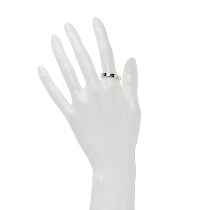 Cartier 18K White Gold 3.5mm LOVE Wedding Band Ring 60 9.25 2 of 8