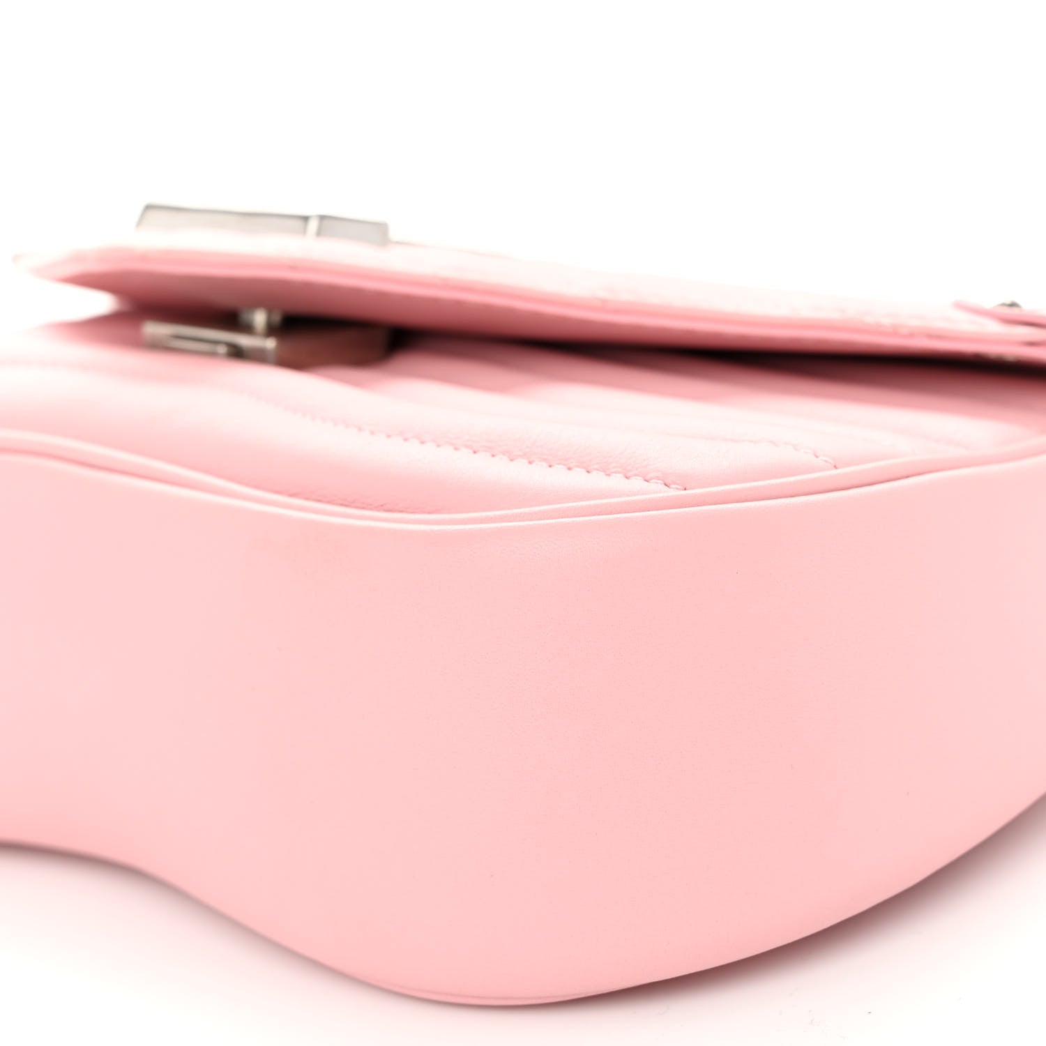 Louis Vuitton Calfskin New Wave Chain MM Smoothie Pink 9 of 10