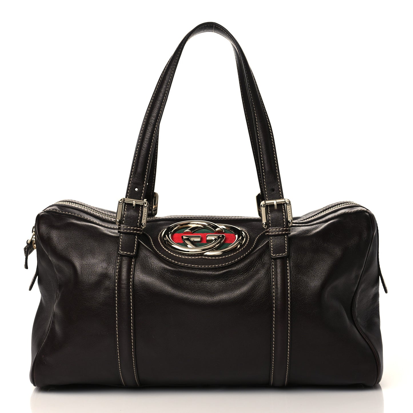 Calfskin Medium Britt Boston Brown