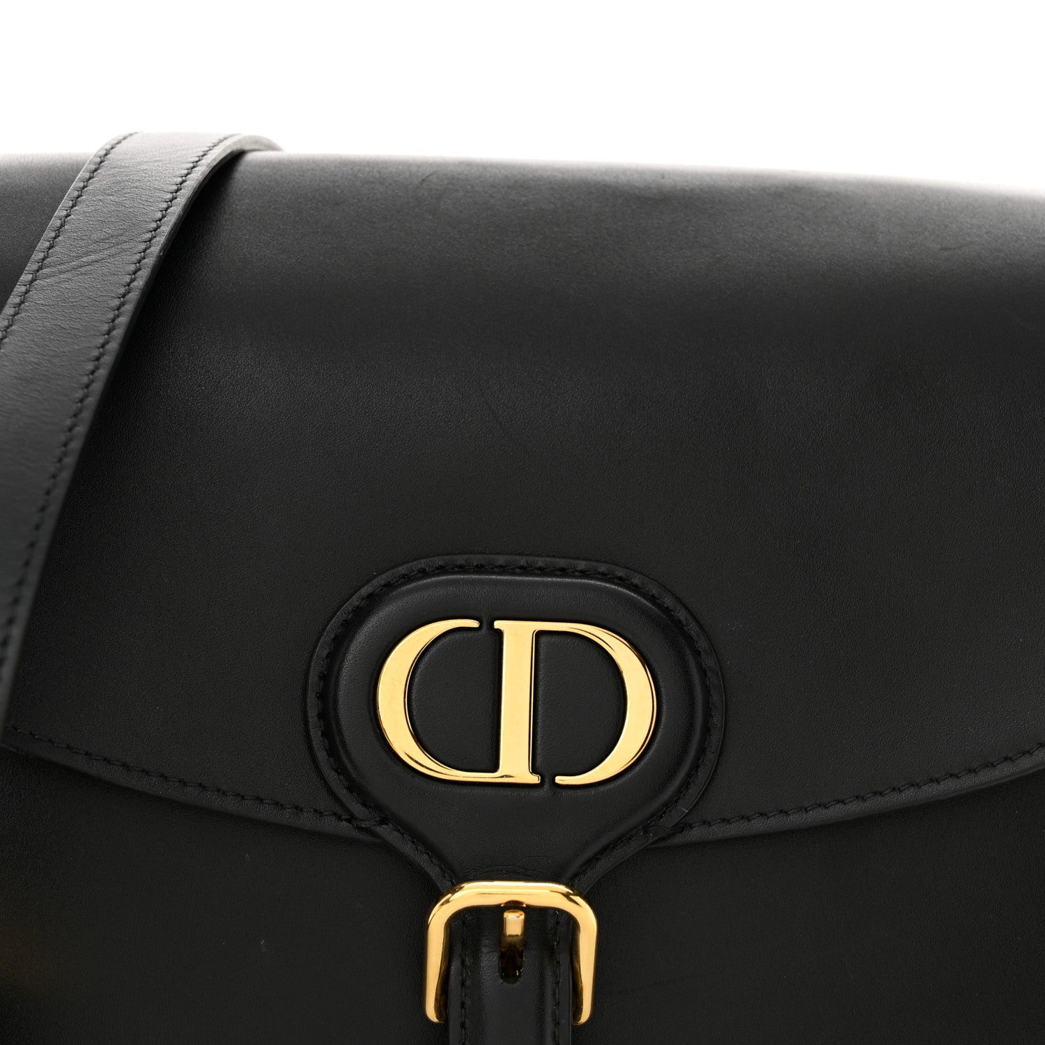 Christian Dior Box Calfskin Medium Bobby Flap Black 7 of 12
