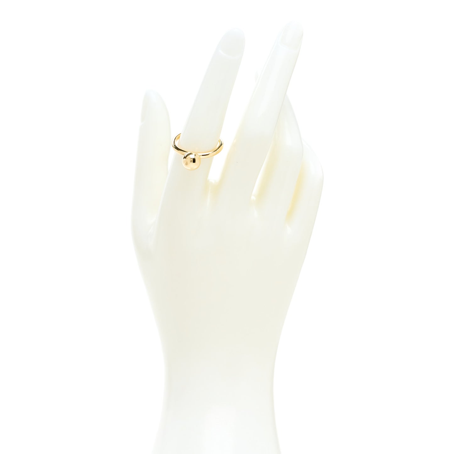 18K Yellow Gold 8mm Hardwear Ball Ring 54 7