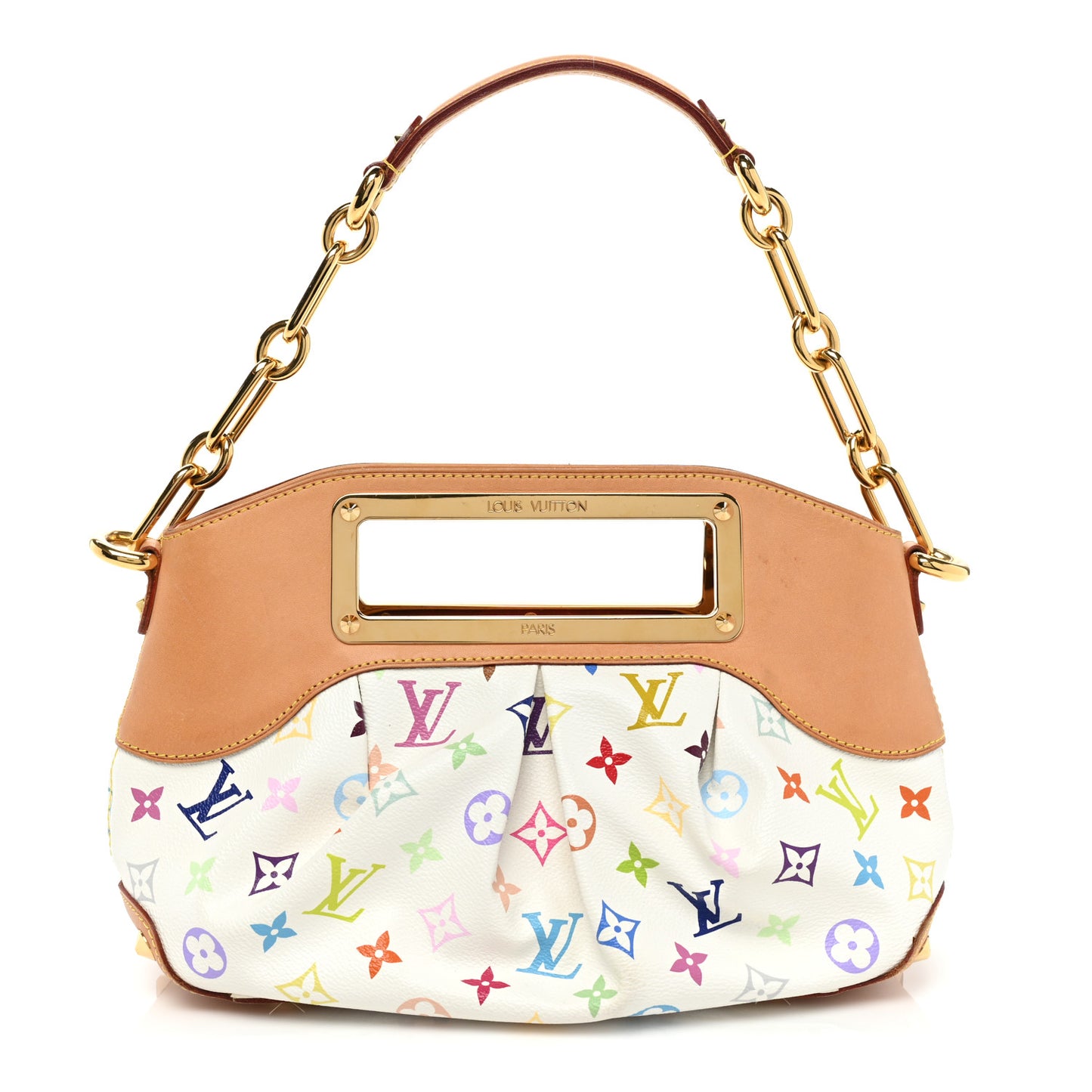 Monogram Multicolor Judy PM White