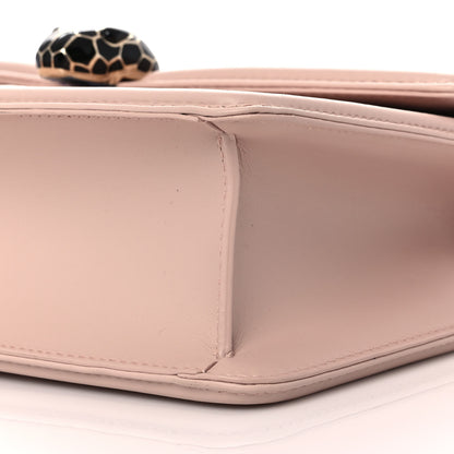 Bulgari Nappa Quilted Calfskin Serpenti Forever Diamond Blast Shoulder Bag Crystal Rose 9 of 12