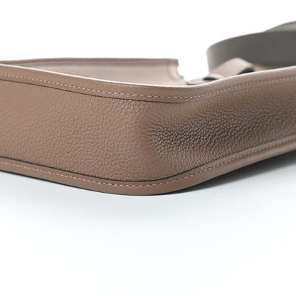 Hermes Taurillon Maurice Amazone Evelyne TPM Beige De Weimar Gris Etain 10 of 11