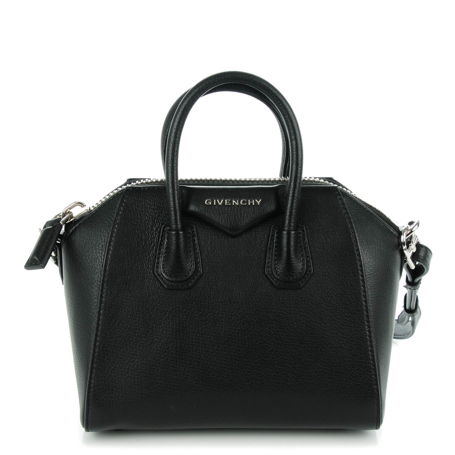 Givenchy Sugar Goatskin Mini Antigona Black 1 of 7