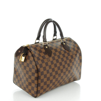 Louis Vuitton Damier Ebene Speedy 30 3 of 7