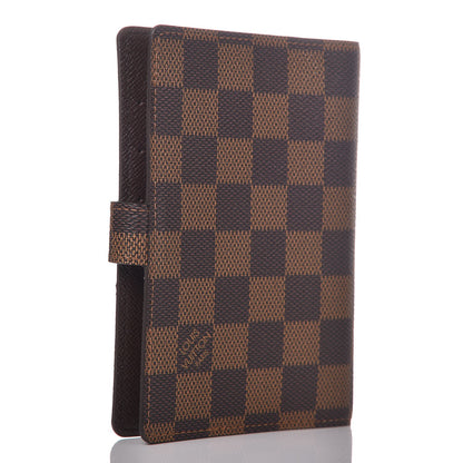 Louis Vuitton Damier Ebene Small Ring Agenda Cover 3 of 6