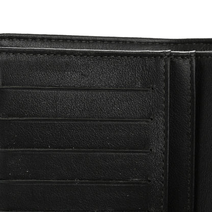 Chanel Patent CC French Wallet Dark Red Dark Grey 9 of 11