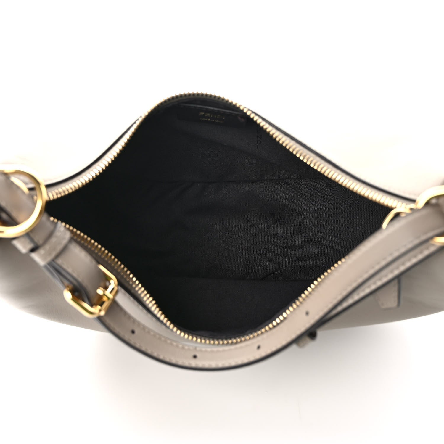 Fendi Vitello Grace Matte Small Fendigraphy Hobo Bag Tortora 5 of 10