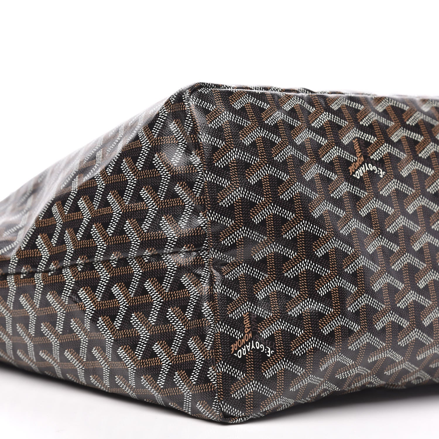 Goyard Goyardine Saint Louis GM Black Gold 9 of 10