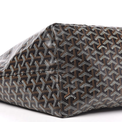 Goyard Goyardine Saint Louis GM Black Gold 9 of 10