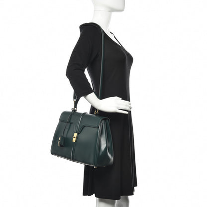 Celine Satinated Calfskin Medium 16 Top Handle Bag Amazone 2 of 11