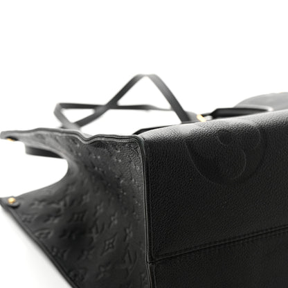 Louis Vuitton Empreinte Monogram Giant Onthego GM Black 11 of 17