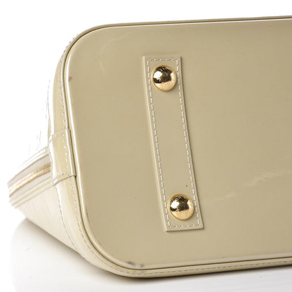 Louis Vuitton Vernis Alma PM Blanc Corail 12 of 16