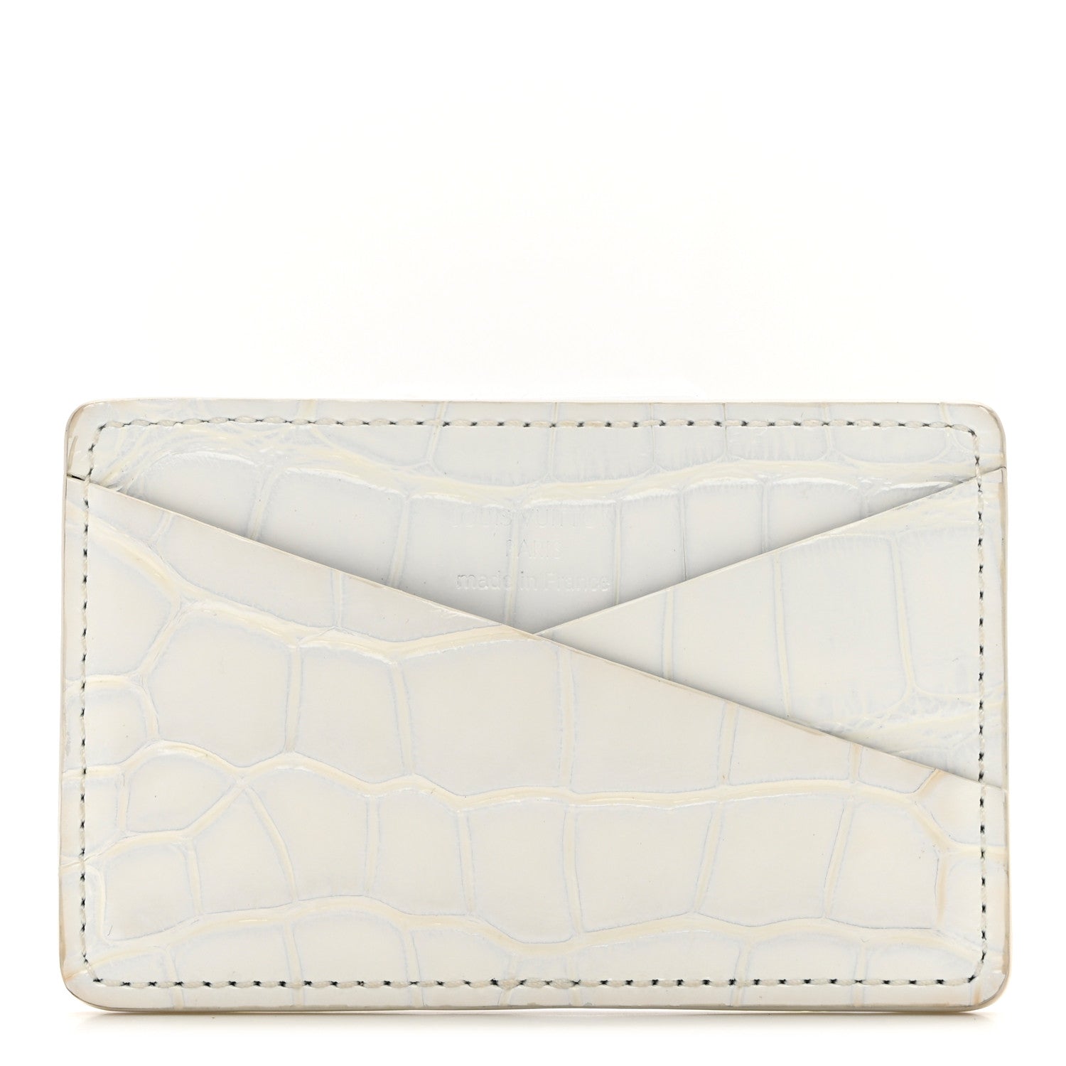 Louis Vuitton Crocodile Card Holder 1 of 6
