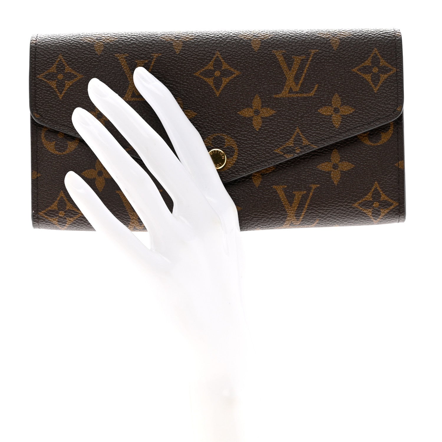 Louis Vuitton Monogram Sarah Wallet NM 2 of 7