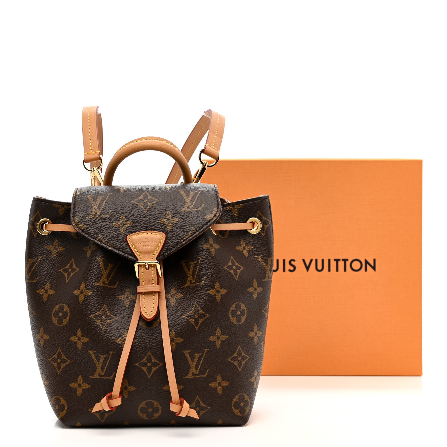 Louis Vuitton Monogram Montsouris BB Backpack Natural 10 of 10