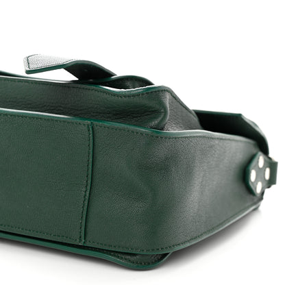 Proenza Schouler Lambskin Medium PS1 Satchel Forest Green 9 of 10