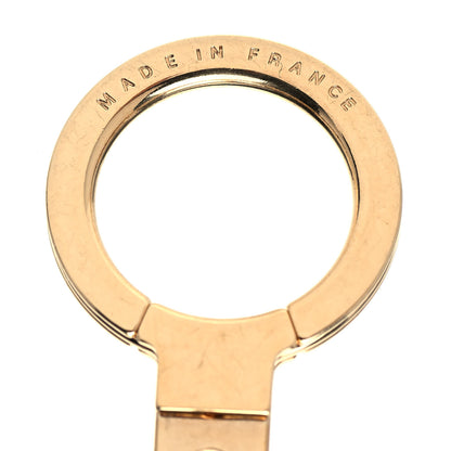 Louis Vuitton Metal Pochette Extender Key Ring Chain Gold 3 of 3