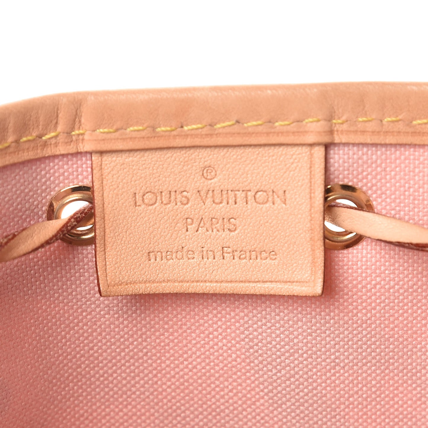 Damier Azur Tahitienne Nano Noe Rose Ballerine