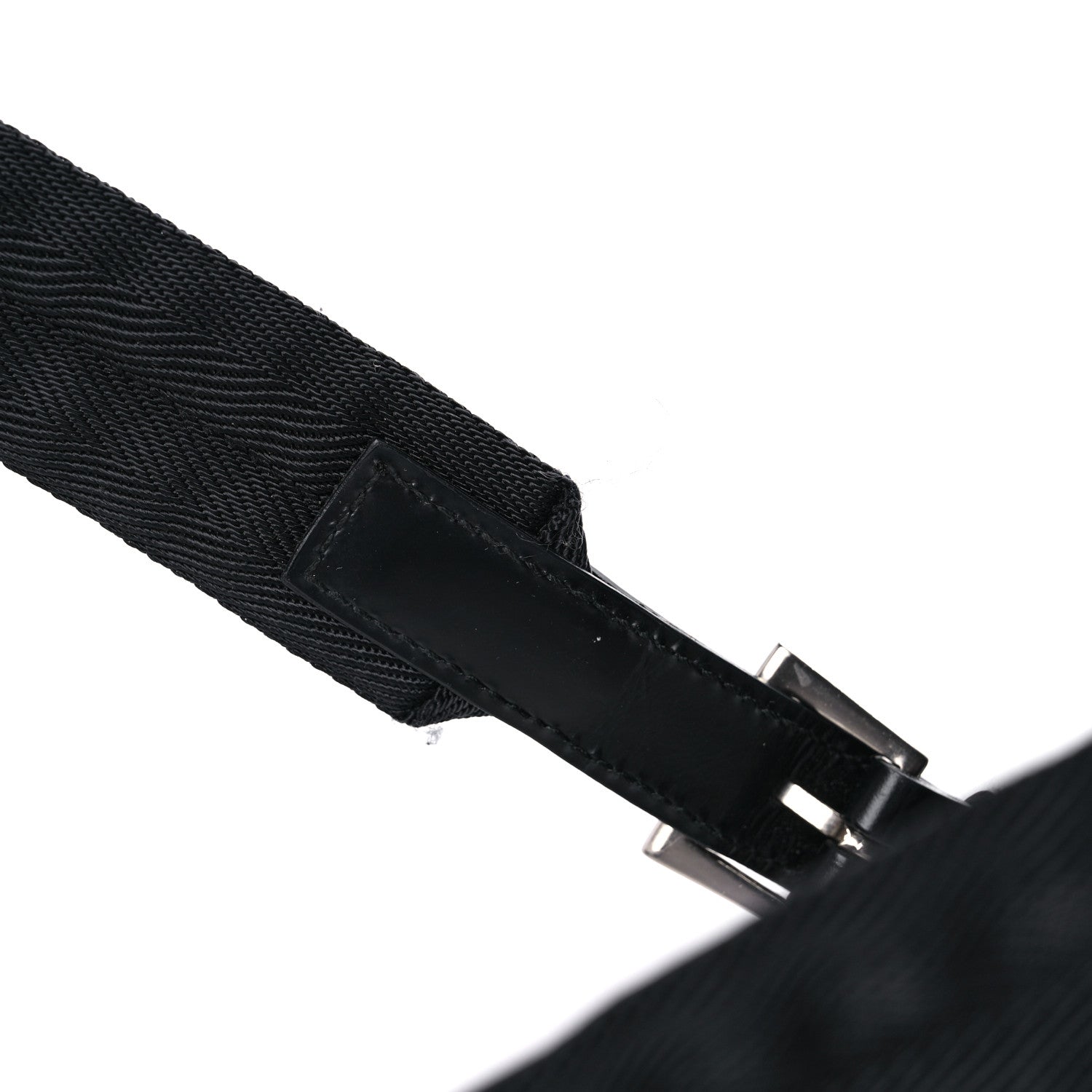 Prada Tessuto Nylon Saffiano Medium Backpack Black 16 of 16