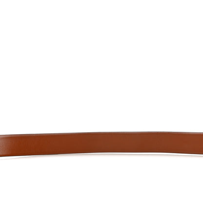 Valentino Garavani Glossy Calfskin VLogo Reversible 40mm Belt 85 34 Saddle Brown Black 8 of 12