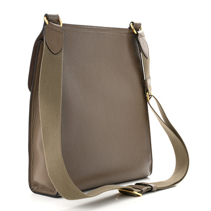 Mulberry Grain Calfskin New Antony Messenger Crossbody Earth Grey 3 of 9