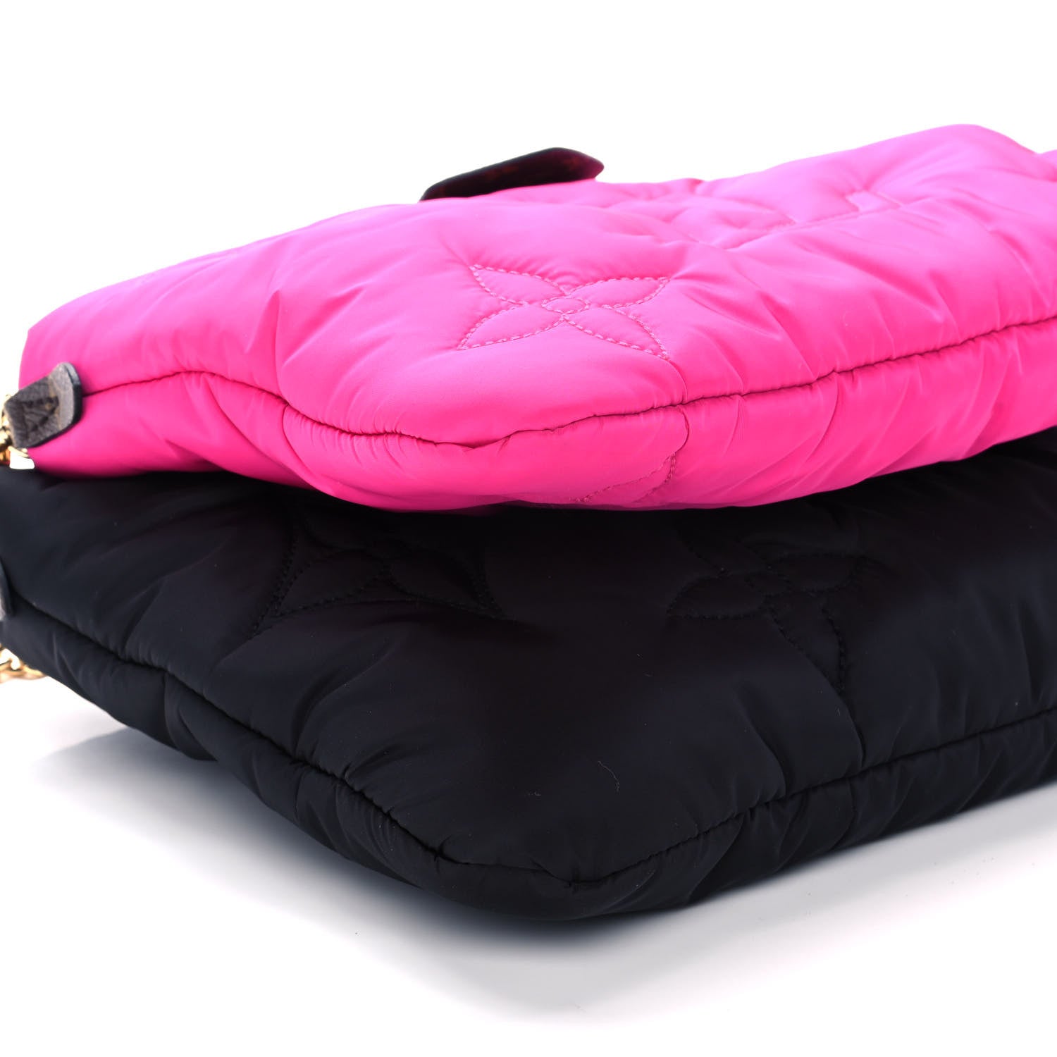 Louis Vuitton Econyl Monogram Pillow Maxi Multi Pochette Accessories Black Fuchsia 11 of 13
