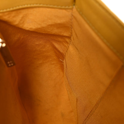 Chanel Lambskin Quilted New Medium Boy Flap Yellow 12 of 12