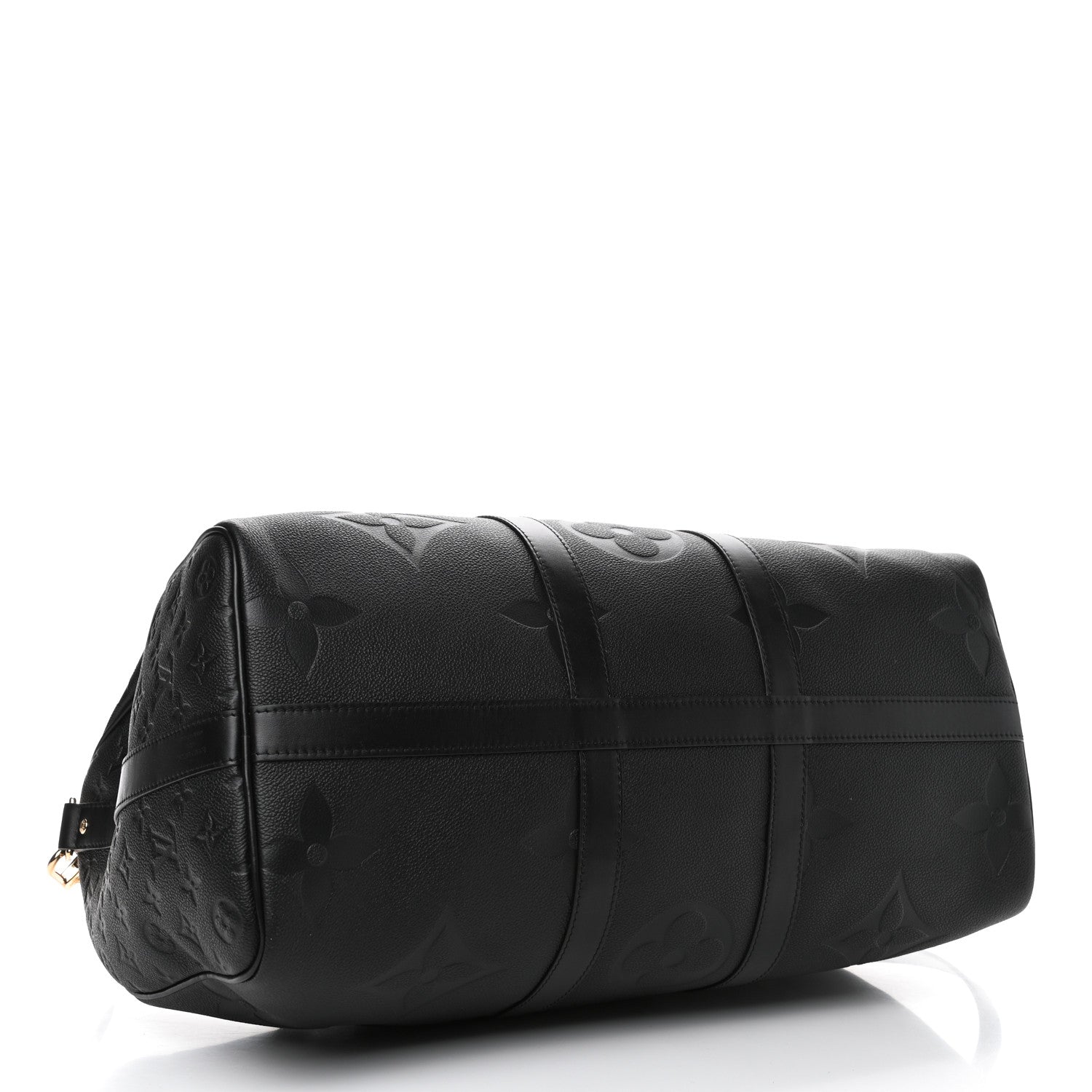 Louis Vuitton Empreinte Monogram Giant Keepall Bandouliere 45 Black 3 of 4