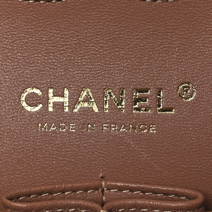 Chanel Lambskin Quilted Medium Double Flap Brown 6 of 13