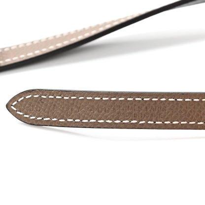 Hermes Swift Epsom 13mm Roulis Belt 85 Etoupe Black 6 of 6
