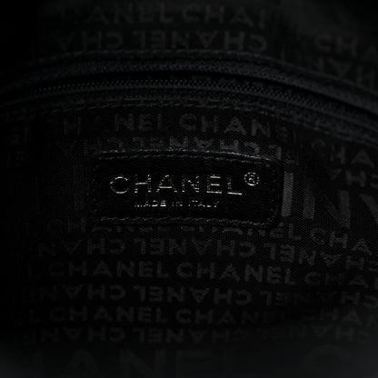 Chanel Lambskin Stitched Medium Ultimate Soft Tote Black 6 of 12