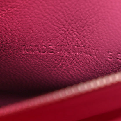 Balenciaga Shiny Calfskin Crocodile Embossed Small Hourglass Top Handle Bag Baby Pink 7 of 13