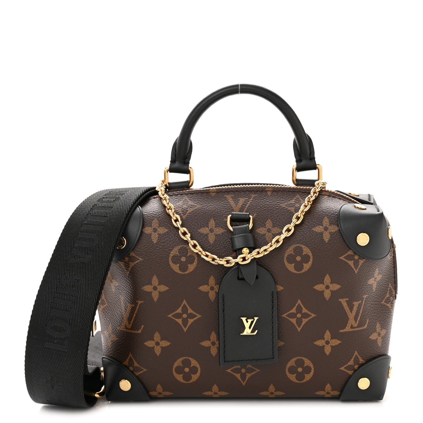 Monogram Petite Malle Souple Black