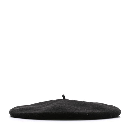 Christian Dior Wool Beret T4 Black 4 of 8