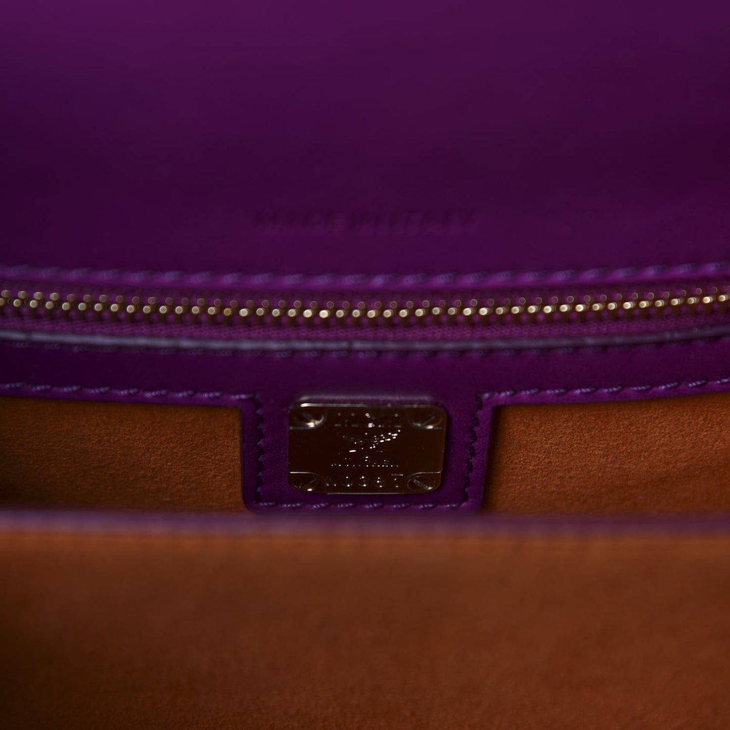 Calfskin Patricia Small Crossbody Bag Viva Lila