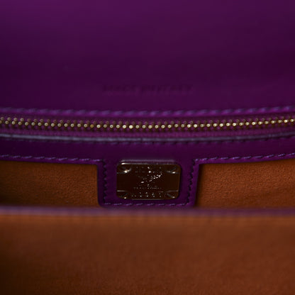 MCM Calfskin Patricia Small Crossbody Bag Viva Lila 10 of 12